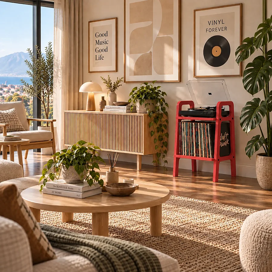 Nola Ahşap Pikap Dolabı, Kitaplık, Çok Amaçlı Raf Sistemi, Kırmızı Renk - 5