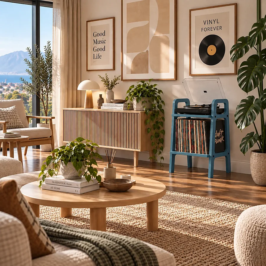 Nola Ahşap Pikap Dolabı, Kitaplık, Çok Amaçlı Raf Sistemi, Mavi Renk - 5